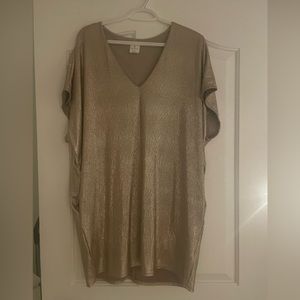 ‘By together’ rose gold glitz dress